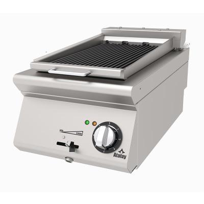 ATALAY AAIE-473, 730 Seri Set Üstü Amerikan Izgara, 40x73 cm, Elektrikli