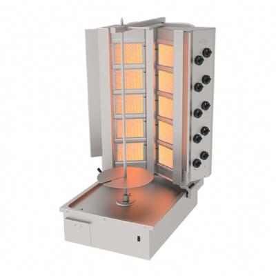 Atalay ADG-10A Alttan Motorlu V Tipi Döner Makinesi, 5x2 Radyanlı, Doğalgazlı 