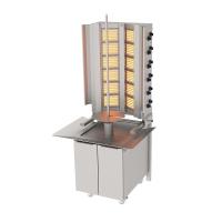 Atalay ADG-12D Alttan Motorlu Duvara Monteli Alt Arabalı Döner Makinesi, 6X2 Radyanlı, LPG'li