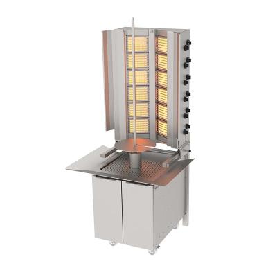 Atalay ADG-12D Alttan Motorlu Duvara Monteli Alt Arabalı Döner Makinesi, 6X2 Radyanlı, LPG'li