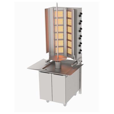 Atalay ADG-12DS Duvara Monteli Hareketli Alt Arabalı Döner Sabit Makinesi, 6X2 Radyanlı, Doğalgazlı