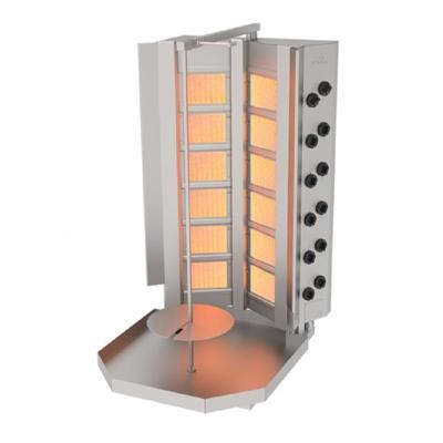 ATALAY ADG-12S V Tipi Sabit Döner Makinesi, 6x2 Radyanlı, Doğalgazlı