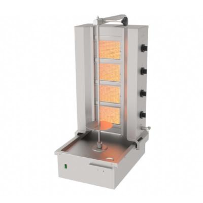 ATALAY ADG-4A Alttan Motorlu Hareketli Döner Makinesi, 4 Radyanlı, Doğalgazlı