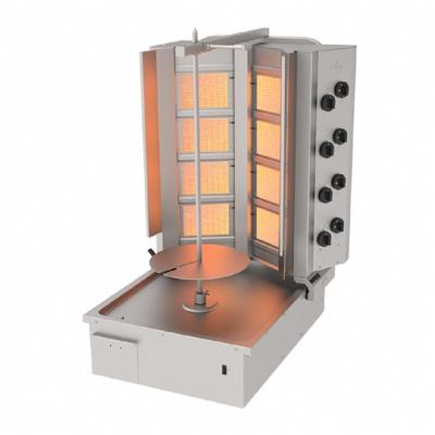 Atalay ADG-8A Alttan Motorlu V Tipi Döner Makinesi, 4x2 Radyanlı, Doğalgazlı
