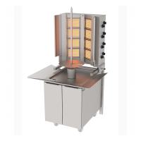 ATALAY ADG-8DS Duvara Monteli Hareketli Alt Arabalı Döner Sabit Makinesi, 4+2 Radyanlı, Doğalgazlı