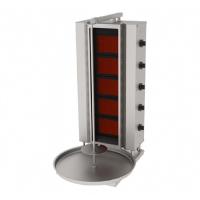 Atalay ADGC-5S Camlı Sabit Döner Makinesi, 5 Radyanlı, LPG'li