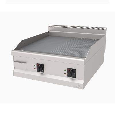 ATALAY AEI-890 ND S, Setüstü Elektrikli Izgara, Yarı Nervürlü Yarı Düz, 80x90x30 Cm