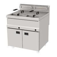 Atalay AGF-870, 700 Seri Tek Hazneli Dolaplı Fritöz, 2x22 L, Doğalgazlı