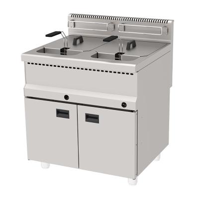 Atalay AGF-870, 700 Seri Tek Hazneli Dolaplı Fritöz, 2x22 L, Doğalgazlı