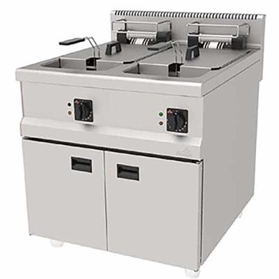 Atalay AGF-890 900 Seri Dolaplı İki Hazneli Fritöz, 2x30 L, Doğalgazlı
