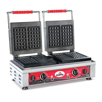 Atalay AWM-2402 Çifli Kare Waffle Makinası Elektrikli
