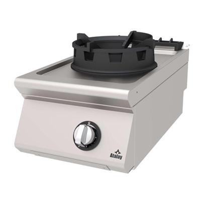 Atalay E-AWO-460, 600 Seri Wok Ocak, 40x60x30 cm, Doğalgazlı