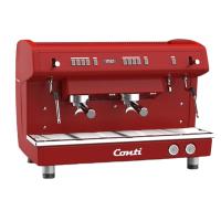 CONTI MONACO X-ONE TCI Evo 2 Tam Otomatik Espresso Makinesi, 2 Gruplu, Kırmızı