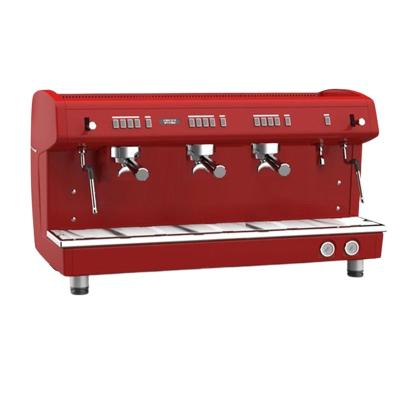 CONTI MONACO X-ONE TCI Evo 3 Tam Otomatik Espresso Makinesi, 3 Gruplu, Kırmızı