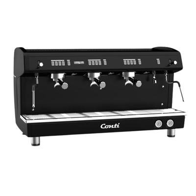 CONTI MONACO X-ONE TCI Evo 3 Tam Otomatik Espresso Makinesi, 3 Gruplu, Siyah