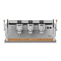 DALLA CORTE Zero Classic 3 Espresso Makinesi, 3 Gruplu