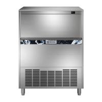 Electrolux Professional 730307 Hazneli Küp Buz Makinesi, 153 kg/gün Kapasiteli