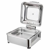 Epinox Chafing Dish Hidrolik Kapak 6 L 2/3 Gömme (CDH-6G)