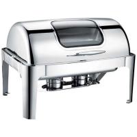 Epinox Chafing Dish Roll Top Camlı 9 L (CDR-9C)