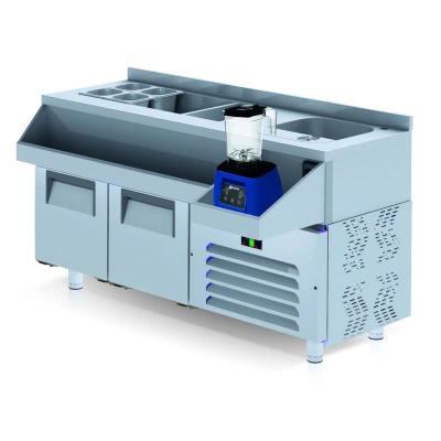 Iceinox CCY.140.CR Kokteyl Hazırlık Buzdolabı, 120x60x85 cm