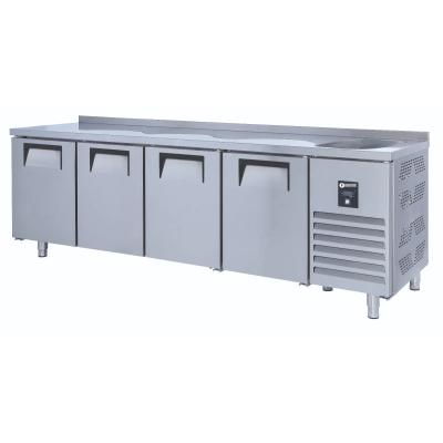 ICEINOX CTS 560 S Tezgah Tip Evyeli Buzdolabı, 250x60x85 cm