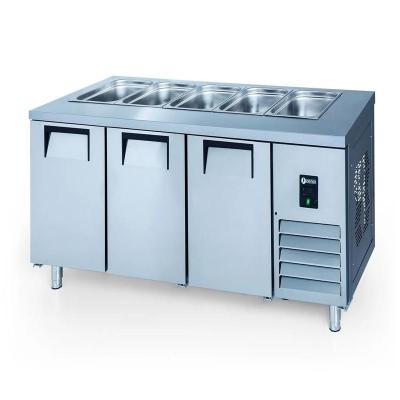 Iceinox STS.515.CR Servis Tip 3 Kapılı Buzdolabı, 200x70x85 cm