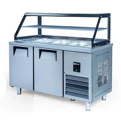 Iceinox STS.G.330 Camlı Servis Buzdolabı, 2 Kapılı