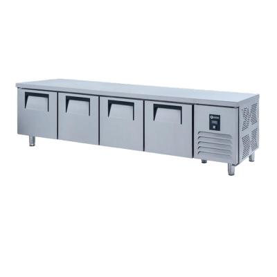 Iceinox UTS.370 Pişirici Altı Buzdolabı, 4 Kapılı