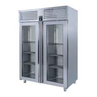 Iceinox VTS.1150.N.CR.VG Dik Tip Snack ve GN Buzdolabı, 2 Cam Kapılı