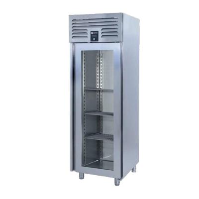 Iceinox VTS.610.CR.VG Dik Tip Snack ve GN Buzdolabı, 1 Cam Kapılı