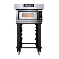 Moretti Forni ID-M-60.60 Tek Katlı Taş Tabanlı 30 cm x 4 Pizza Kapasiteli Pizza Fırını, Elektrikli