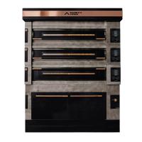 Moretti Forni S120EI-161600-P Icon Seri 2x16 cm Taş Tabanlı Modüler Çok Amaçlı Katlı Fırın, 124x73 cm, Elektrikli