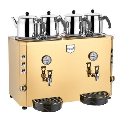 REMTA DE13S Jumbo Şamandıralı Çay Makinesi, 4 Demlikli, 46 L, Elektrikli