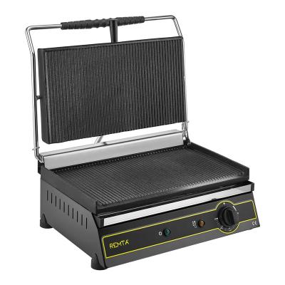 Remta R73S Standart Tost Makinesi, 20 Dilim, Elektrikli, Siyah