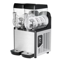 D Makine Slush Twin Buzlu ve Soğuk İçecek Dispenseri, 12+12 Lt