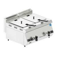 Seamac SFG16 Özel Seri Çift Kapaklı Fritöz, 8+8 L, Gazlı