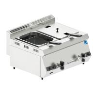 Seamac SFG16 Özel Seri Çift Kapaklı Fritöz, 8+8 L, Gazlı