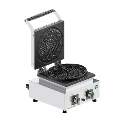 Seamac WFF3 Küçük Çiçek Model Tekli Waffle Makinesi, Elektrikli