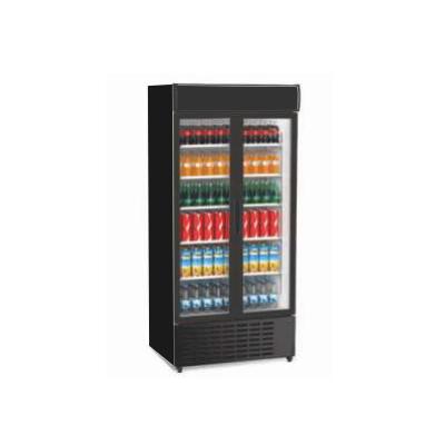Senox SDS-1010 DC 2 CF Kanopili Çarpma Kapı, Dik Tip Şişe Soğutucu Dolap, 2 Kapılı, 903/816 Litre, Siyah