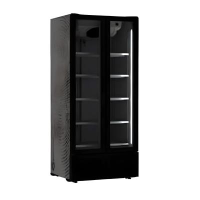Şenox SDS-770 DC 2 DF 2 Kapılı Dik Tip Siyah Şişe Soğutucu 745/717 Litre 