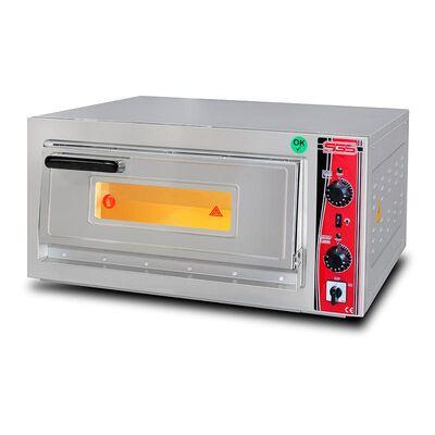 SGS PO 6262 E 30 cm x 4 Pizza Kapasiteli Tek Katlı Pizza Fırını, Elektrikli