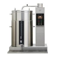 ANIMO Silindirik Filtre Kahve Makinesi Paslanmaz Gövde 40 Lt. Sol Kazan (CB 1x40 L - 1007175)