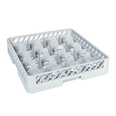 Tribeca BB-16, Bardak Basketi, 16 Bölmeli, 500x500x100 mm, Gri 