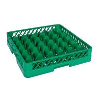 Tribeca BB-36, Bardak Basketi, 36 Bölmeli, 500x500x100 mm, Yeşil 