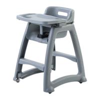Tribeca BMS-42 Bebek Mama Sandalyesi, 565x580x760 mm, Gri