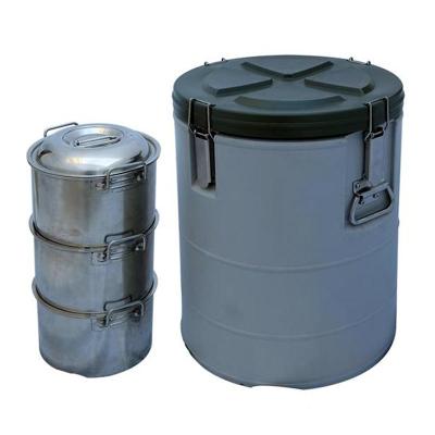 Tribeca Box, RFC 33L Yuvarlak, İçi Paslanmaz, 33 L, 420x54 mm, Gri