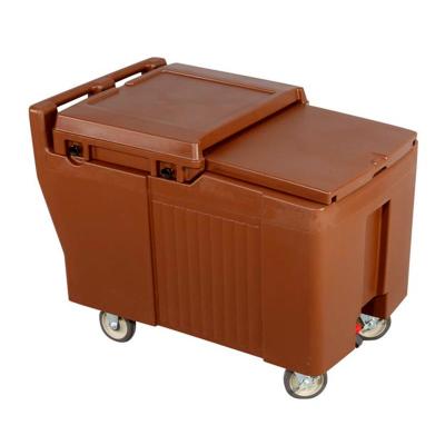 Tribeca Buz Konteyneri, İzolasyonlu, 175 L, 610x965x745 mm, Kahverengi