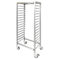 Tribeca PTC 406018, Tepsi Taşıma Arabası, 40x60 cm, 18 Raflı, Demonte