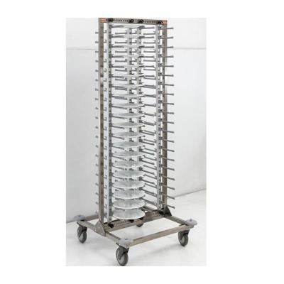 Tribeca TIA-80, Tabak İstif Arabası, 80 Tabaklık, 720x720x1820 mm