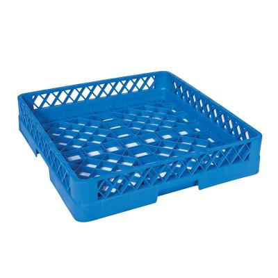 TribecaDBB-50, Düz Bardak Basketi, 500x500x100 mm, Mavi 